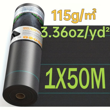 Toile anti-mauvaises herbes, 115g pour jardin et terrasse – vue détaillée 4