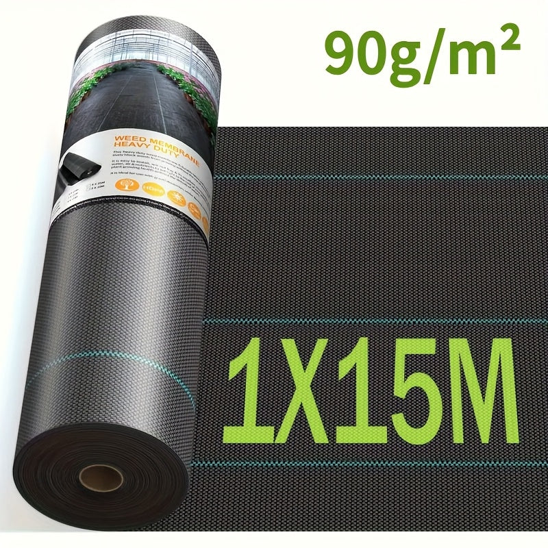 Toile anti-mauvaises herbes, 90 g pour jardin et terrasse – vue détaillée 6