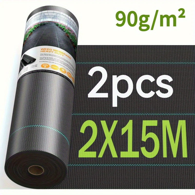 Toile anti-mauvaises herbes, 90 g pour jardin et terrasse – vue détaillée 16
