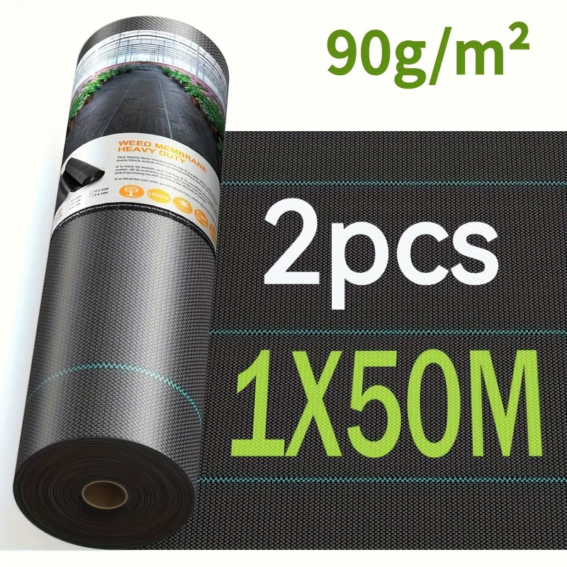 Toile anti-mauvaises herbes, 90 g pour jardin et terrasse – vue détaillée 17