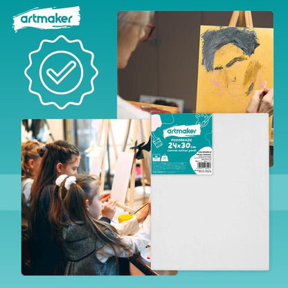 Toiles à peindre, coton pour Peintures Acryliques et Artistes Professionnels – vue détaillée 2