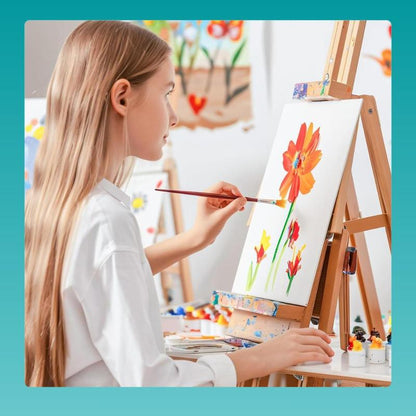 Toiles à peindre, coton pour Peintures Acryliques et Artistes Professionnels – vue détaillée 6
