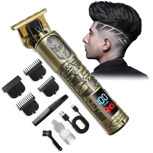 Tondeuse à cheveux, Doré pour quotidien et maison – vue principale