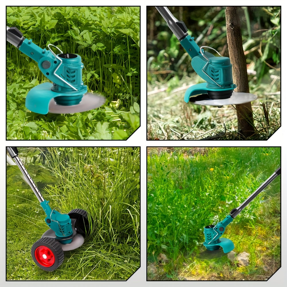 Tondeuse à gazon électrique, sans fil pour jardin et terrasse – vue détaillée 6