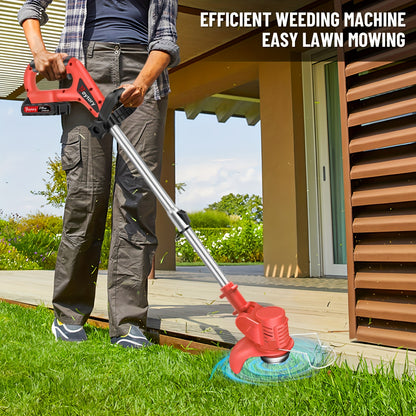 Tondeuses à gazon, Trimmer+1x Batterie-3 Plié pour jardin – vue détaillée 11