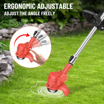 Tondeuses à gazon, Trimmer+1x Batterie-3 Plié pour jardin – vue détaillée 12