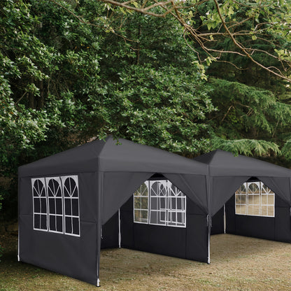 Tonnelle pliante de jardin, pliable pour jardin et terrasse – vue détaillée 11
