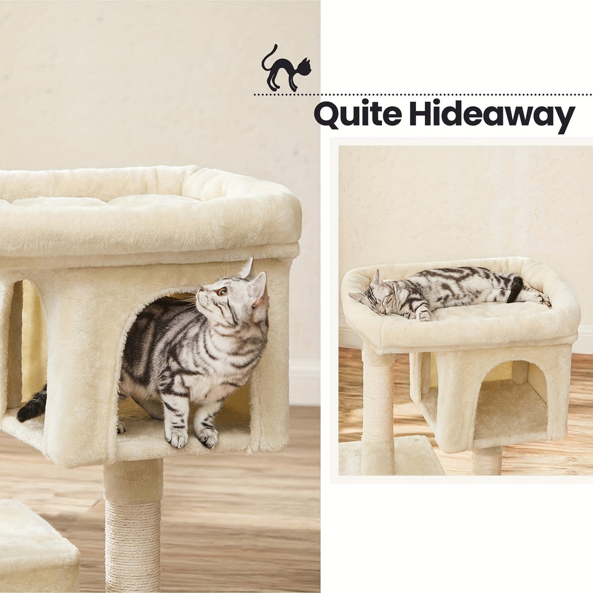 Tour de chat, 84 cm pour animaux et maison – vue détaillée 5