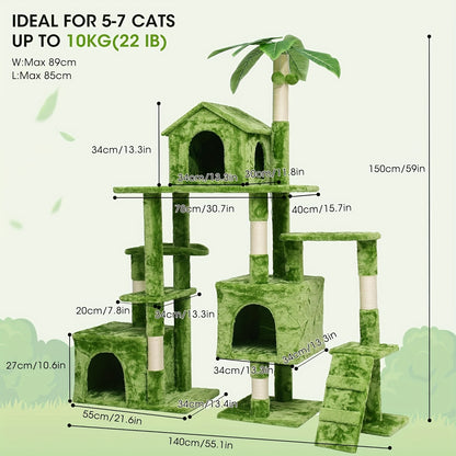 Tour pour chat robuste, amovible pour animaux et maison – vue détaillée 3