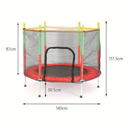 Trampoline, 152,4 cm pour Intérieur et Extérieur Rouge – vue détaillée 3