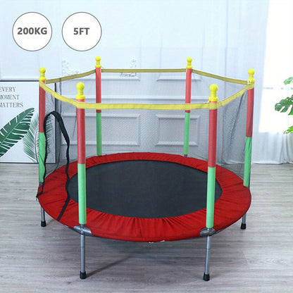 Trampoline, 152,4 cm pour Intérieur et Extérieur Rouge – vue détaillée 8