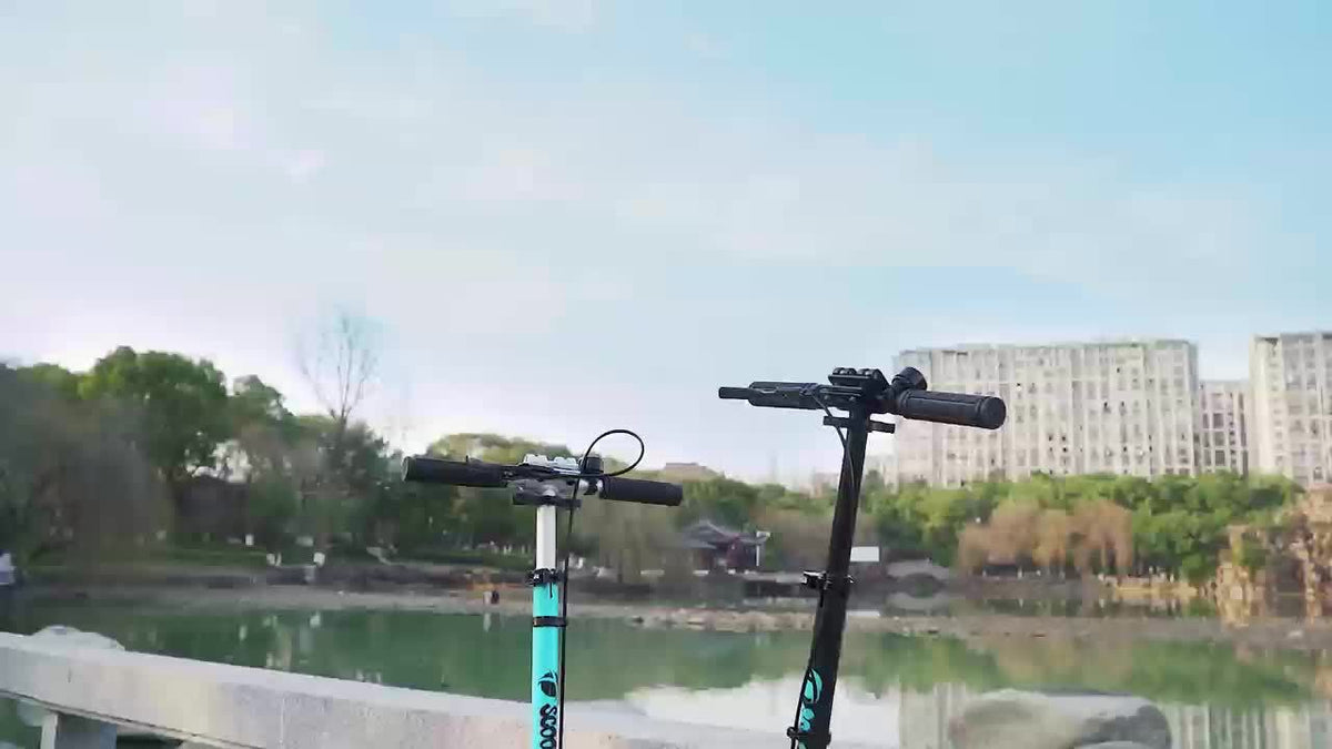Trottinette Adulte Pliable Haute Sécurité, Blanc pour quotidien et maison – vue détaillée 8