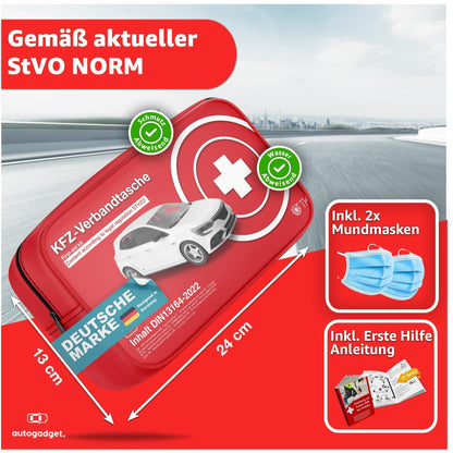 Trousse de premiers soins, 1x pour véhicule et déplacements – vue détaillée 3