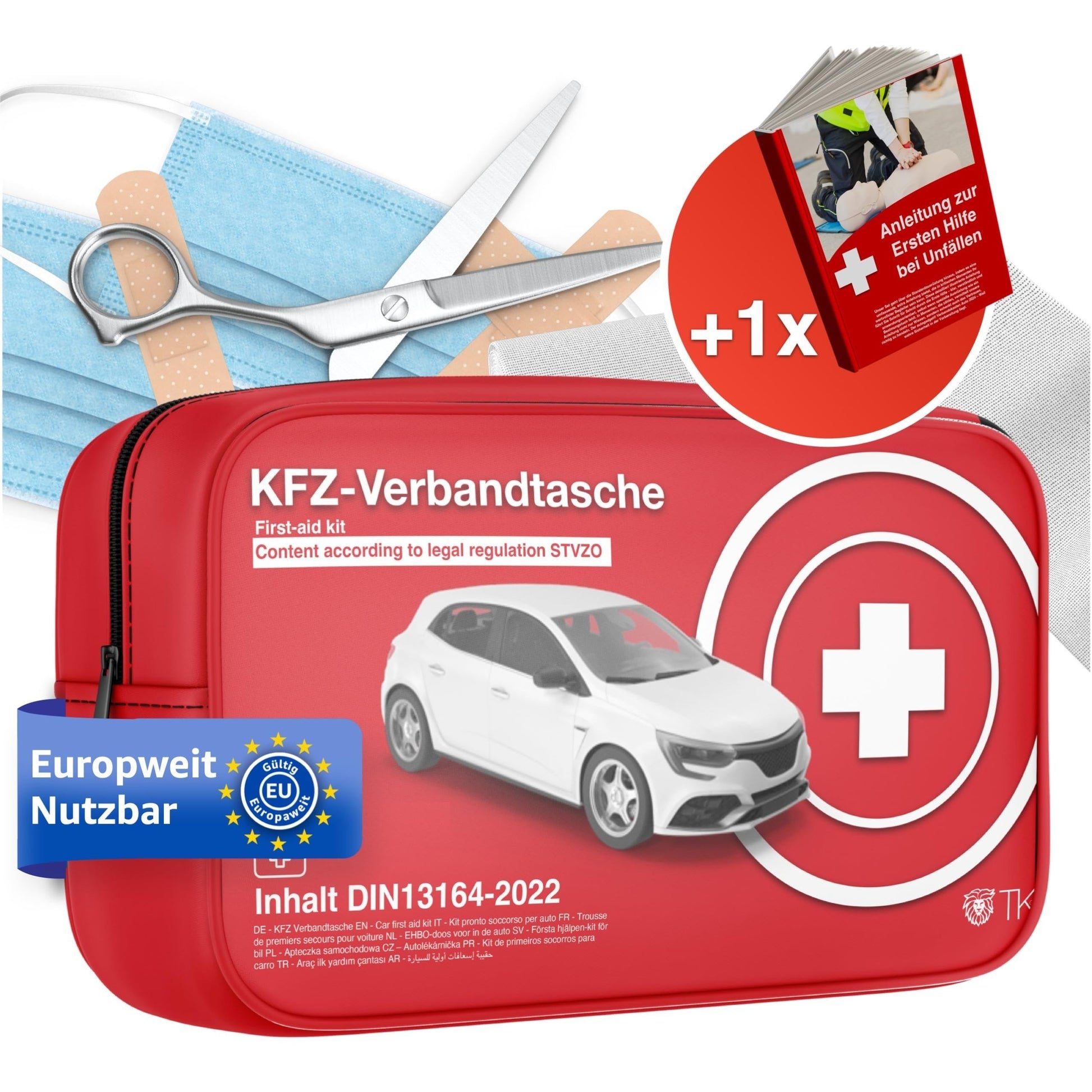 Trousse de premiers soins, 1x pour véhicule et déplacements – vue détaillée 6