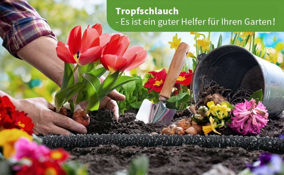 Tuyau d’arrosage, 50m pour jardin et terrasse – vue détaillée 12