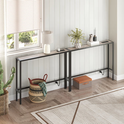 Un console, Taupe pour salon et maison – vue détaillée 7