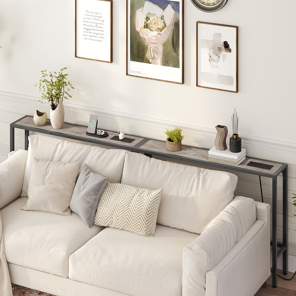 Un console, Taupe pour salon et maison – vue détaillée 8