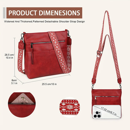 Un grand sac bandoulière, Noir pour quotidien et maison – vue détaillée 10