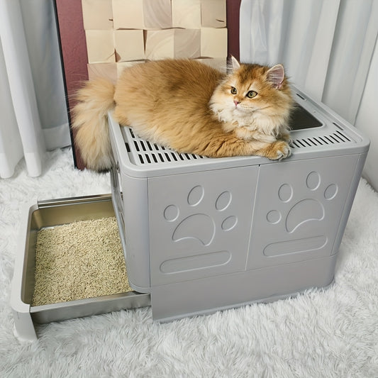 Une litière, acier inoxydable pour animaux et maison – vue principale