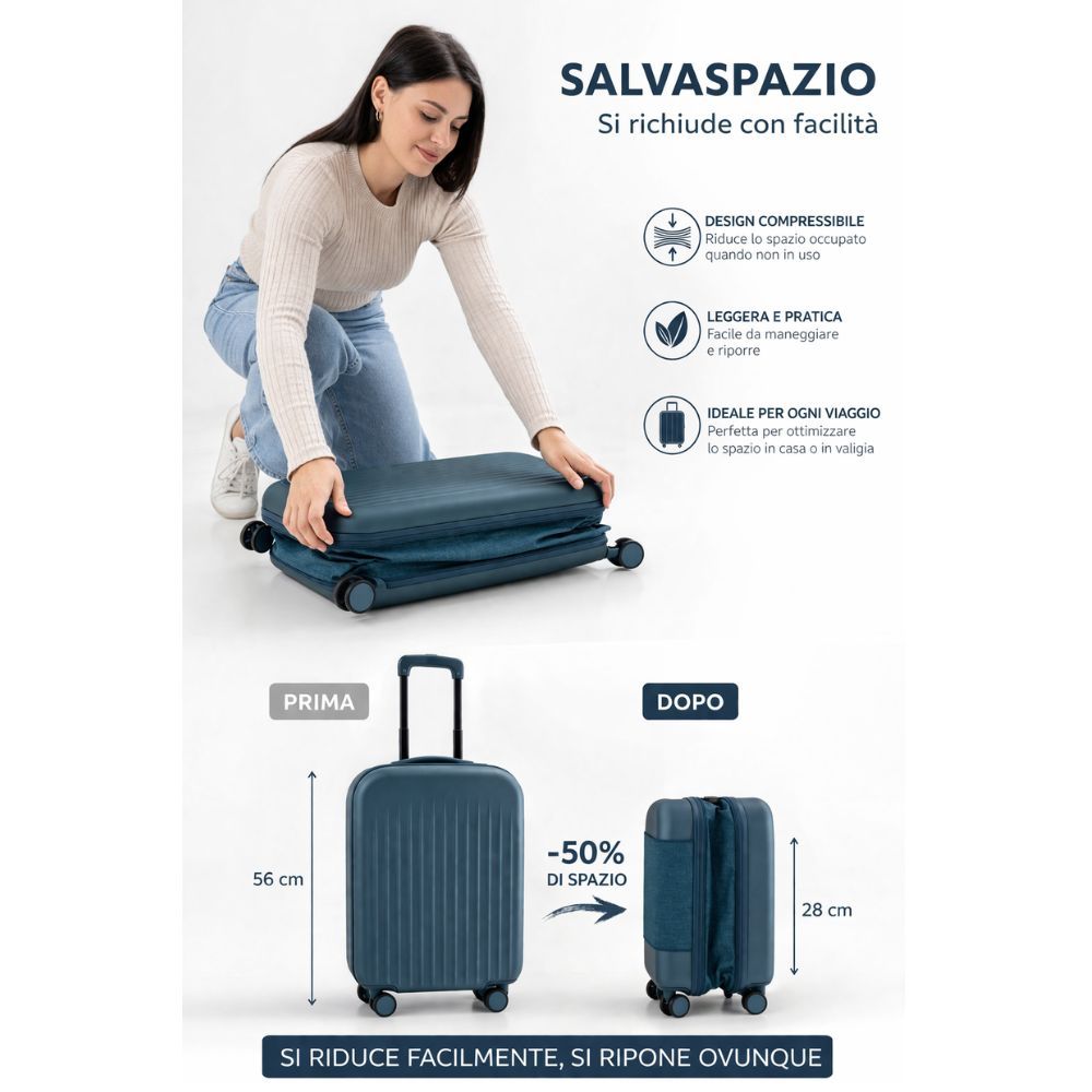 Valise, à 4 roues pour véhicule et déplacements – vue détaillée 4