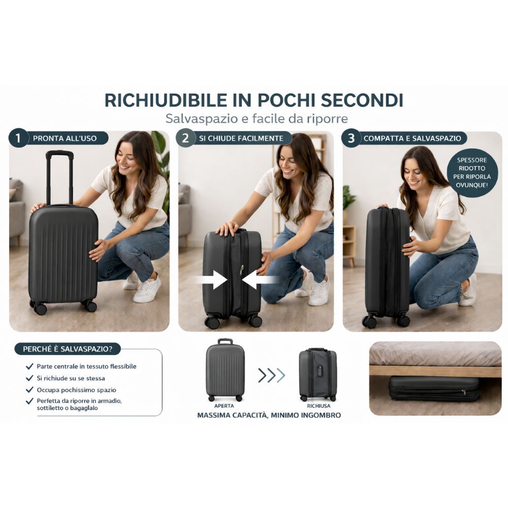 Valise, à 4 roues pour véhicule et déplacements – vue détaillée 37