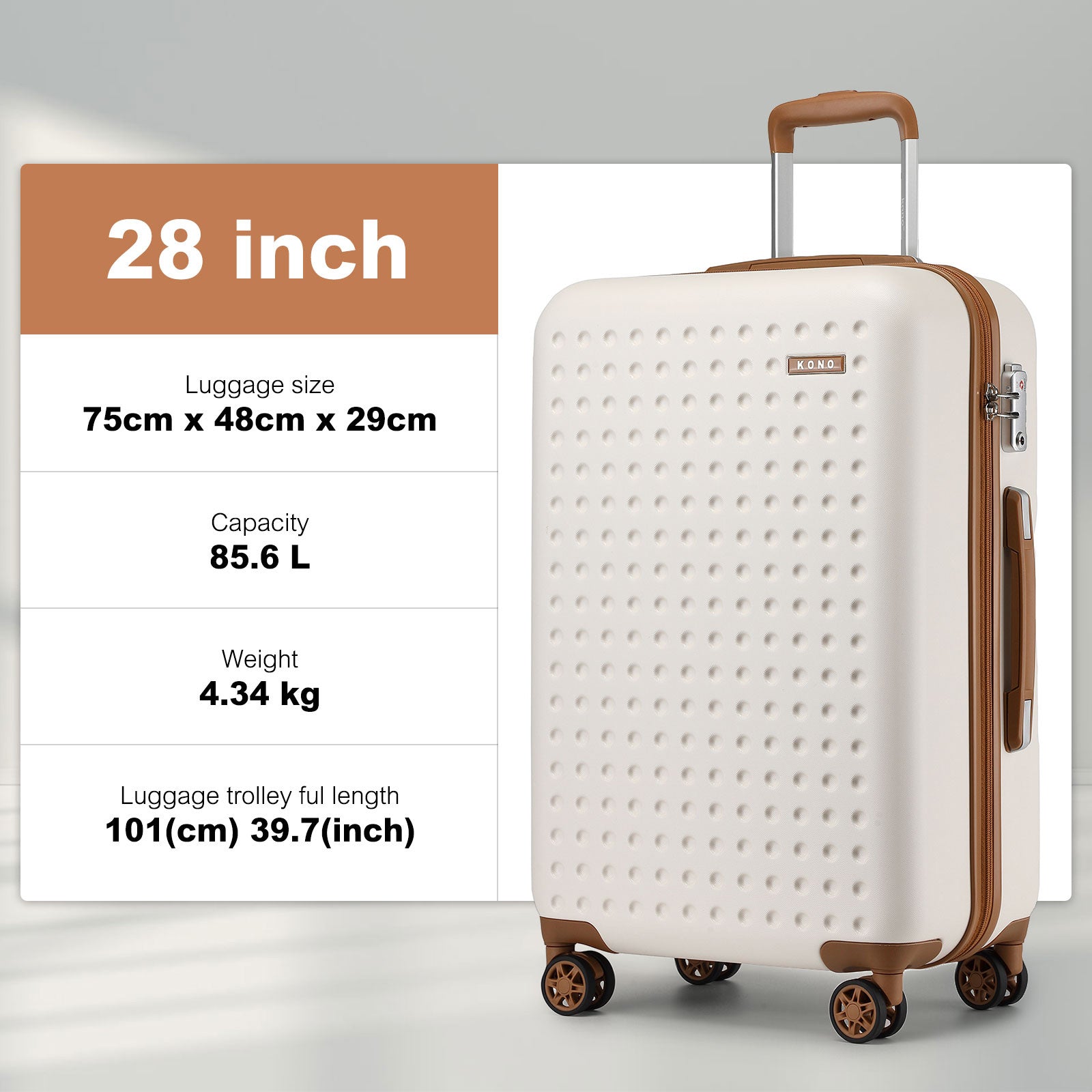 Valise, avec serrure TSA pour maison et quotidien – vue détaillée 10