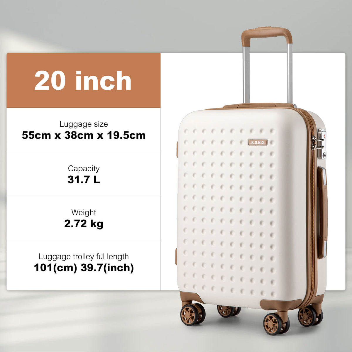 Valise, avec serrure TSA pour maison et quotidien – vue détaillée 20