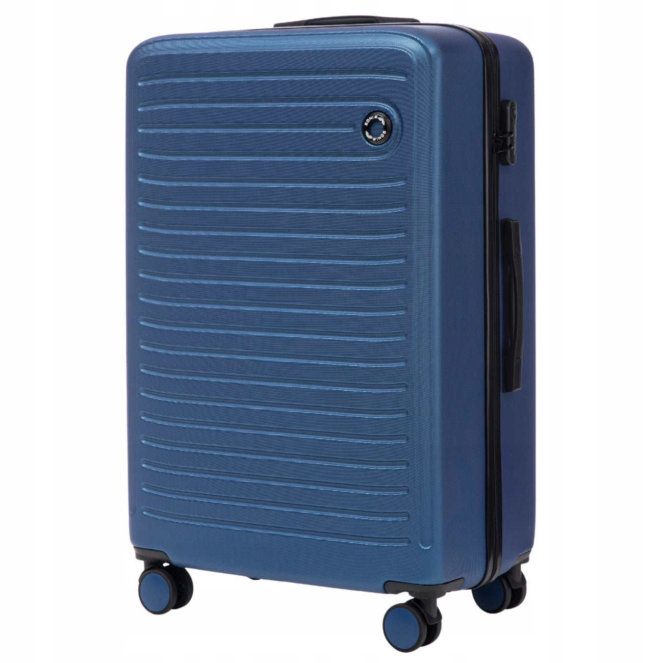 Valise, Champagne avec des détails noirs élégants pour quotidien et maison – vue détaillée 22