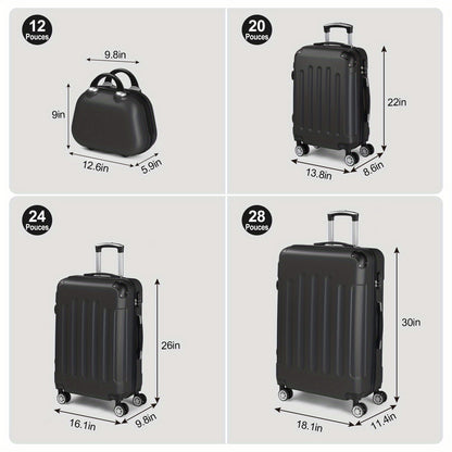Valise, coque rigide ABS pour maison et quotidien – vue détaillée 6