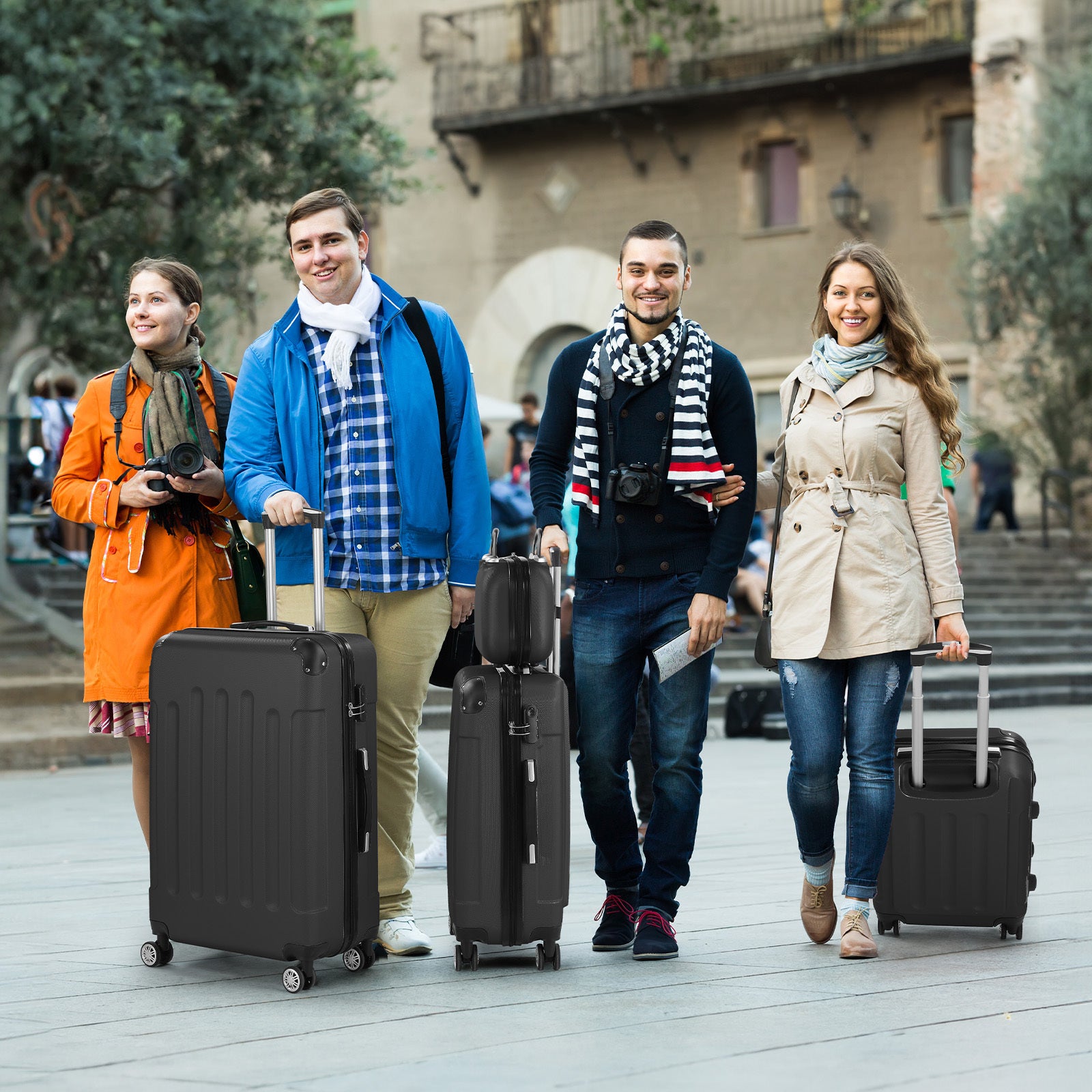 Valise, coque rigide ABS pour maison et quotidien – vue détaillée 11