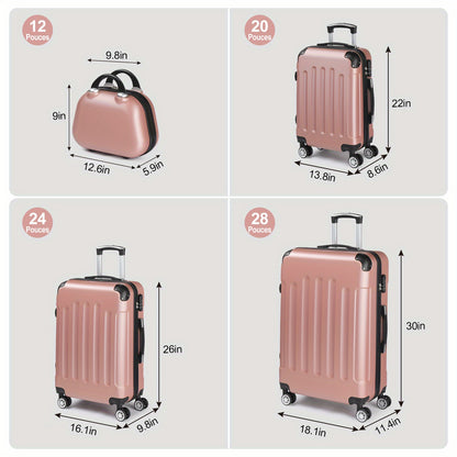 Valise, coque rigide ABS pour maison et quotidien – vue détaillée 16