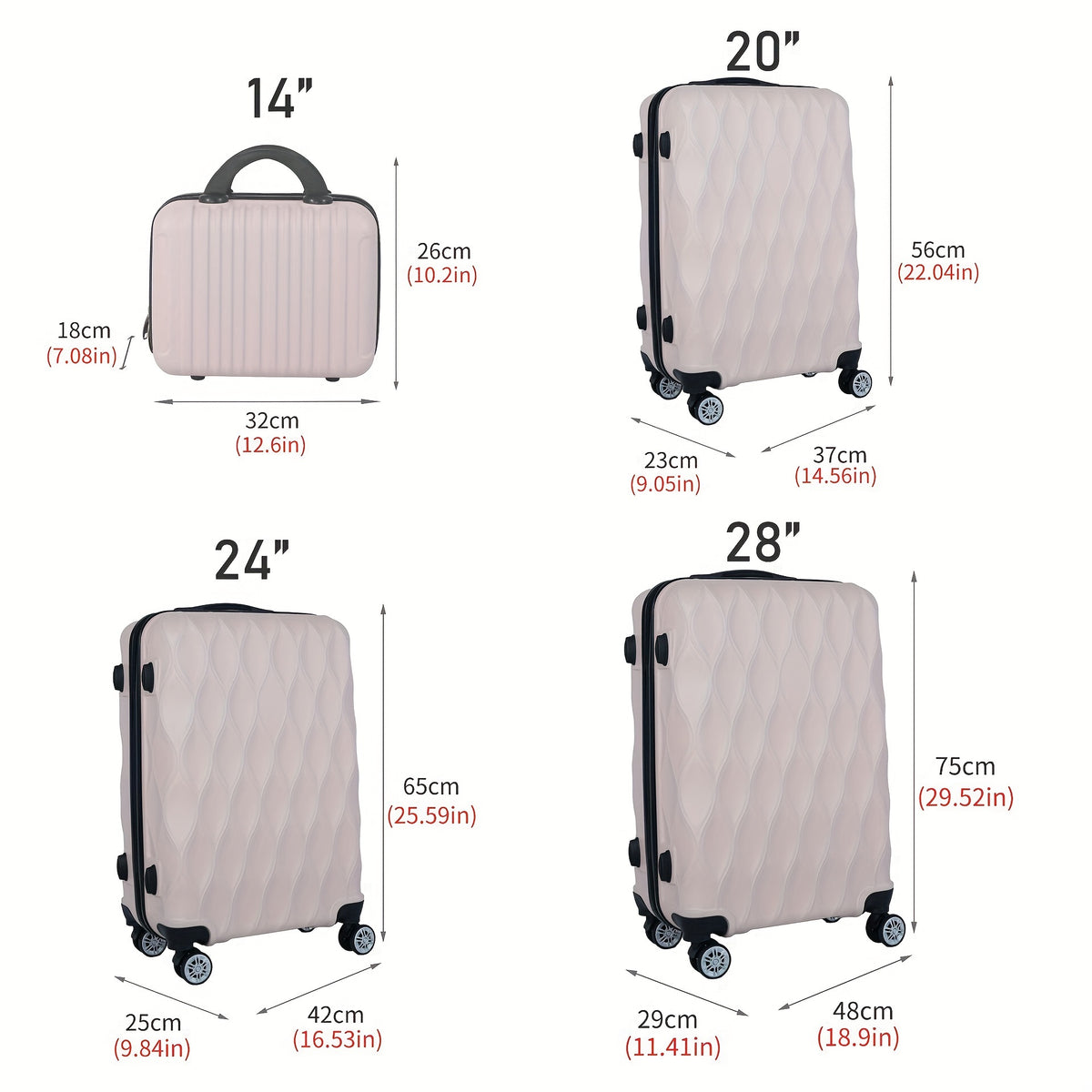 Valise, coque rigide pour maison – vue détaillée 2