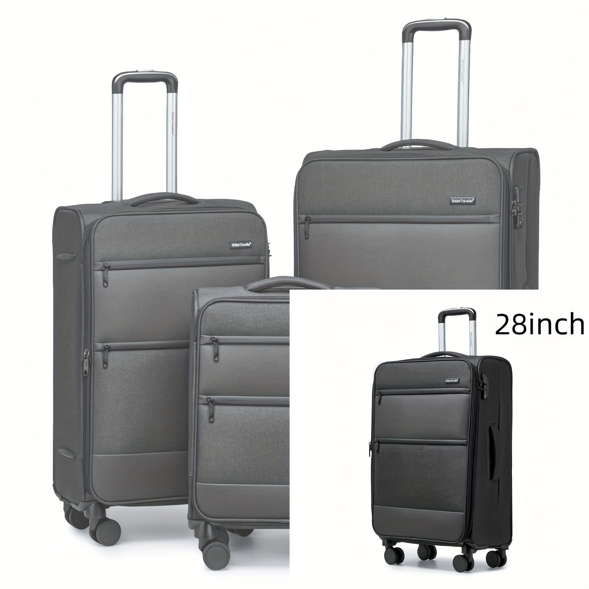 Valise de voyage, 1 pièce pour quotidien et loisirs – vue détaillée 10