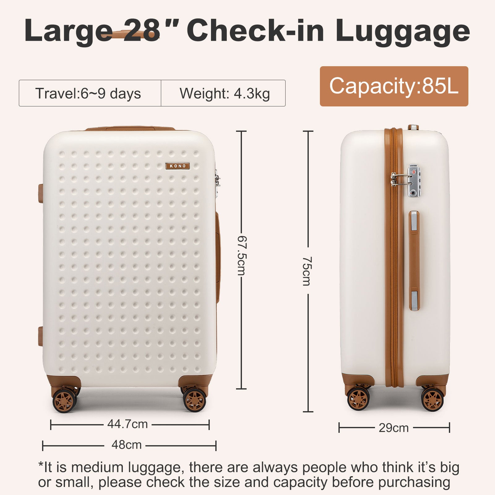 Valise de voyage, 2 pièces pour quotidien – vue détaillée 33