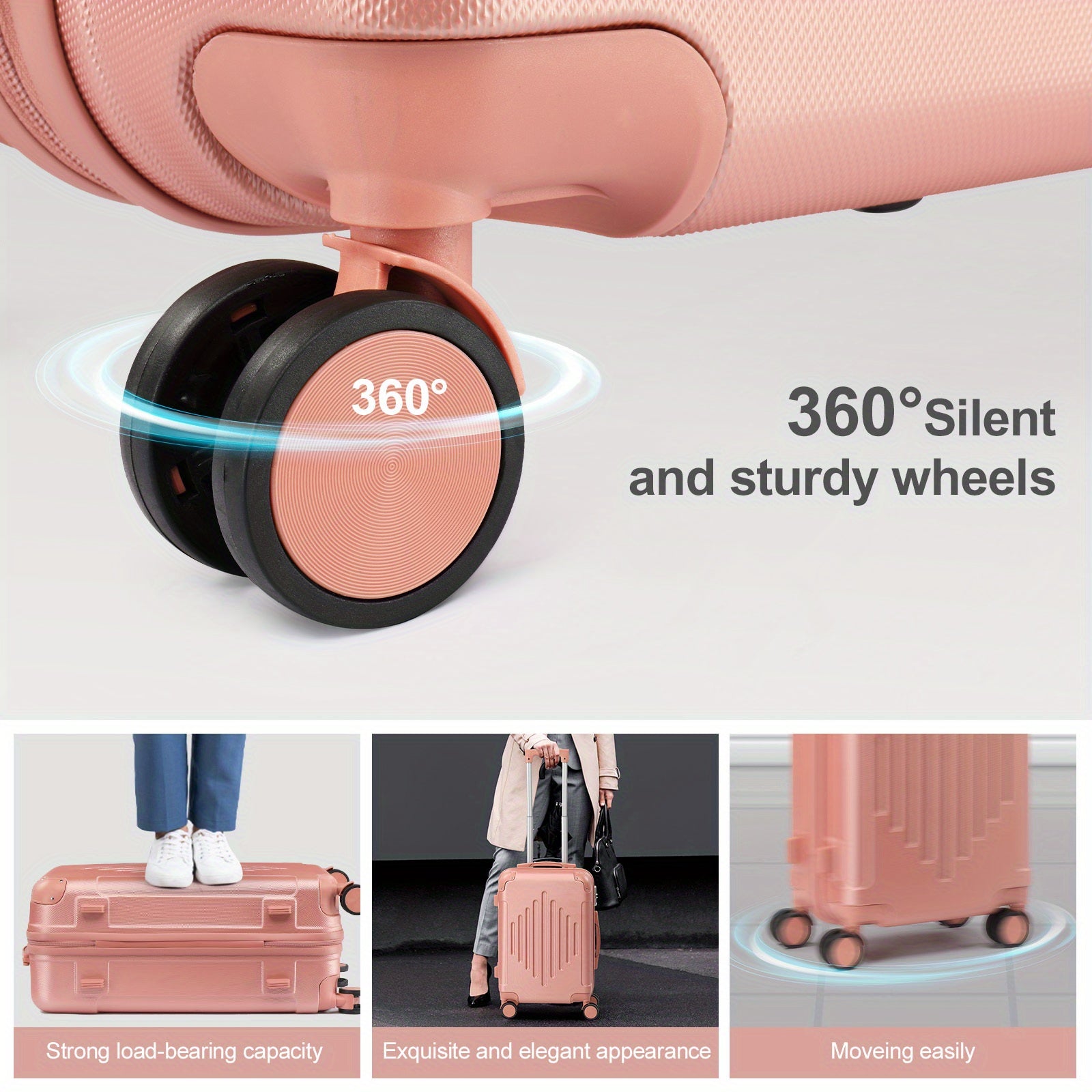 Valise de voyage, 2 pièces pour quotidien et loisirs – vue détaillée 6