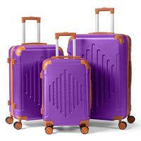 Violet foncé associé au marron