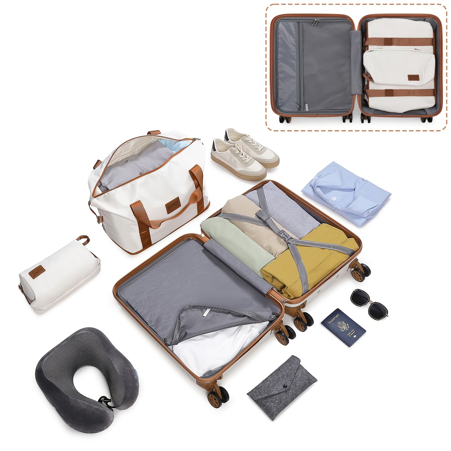 Valise de voyage, à 4 roues pour quotidien – vue détaillée 5