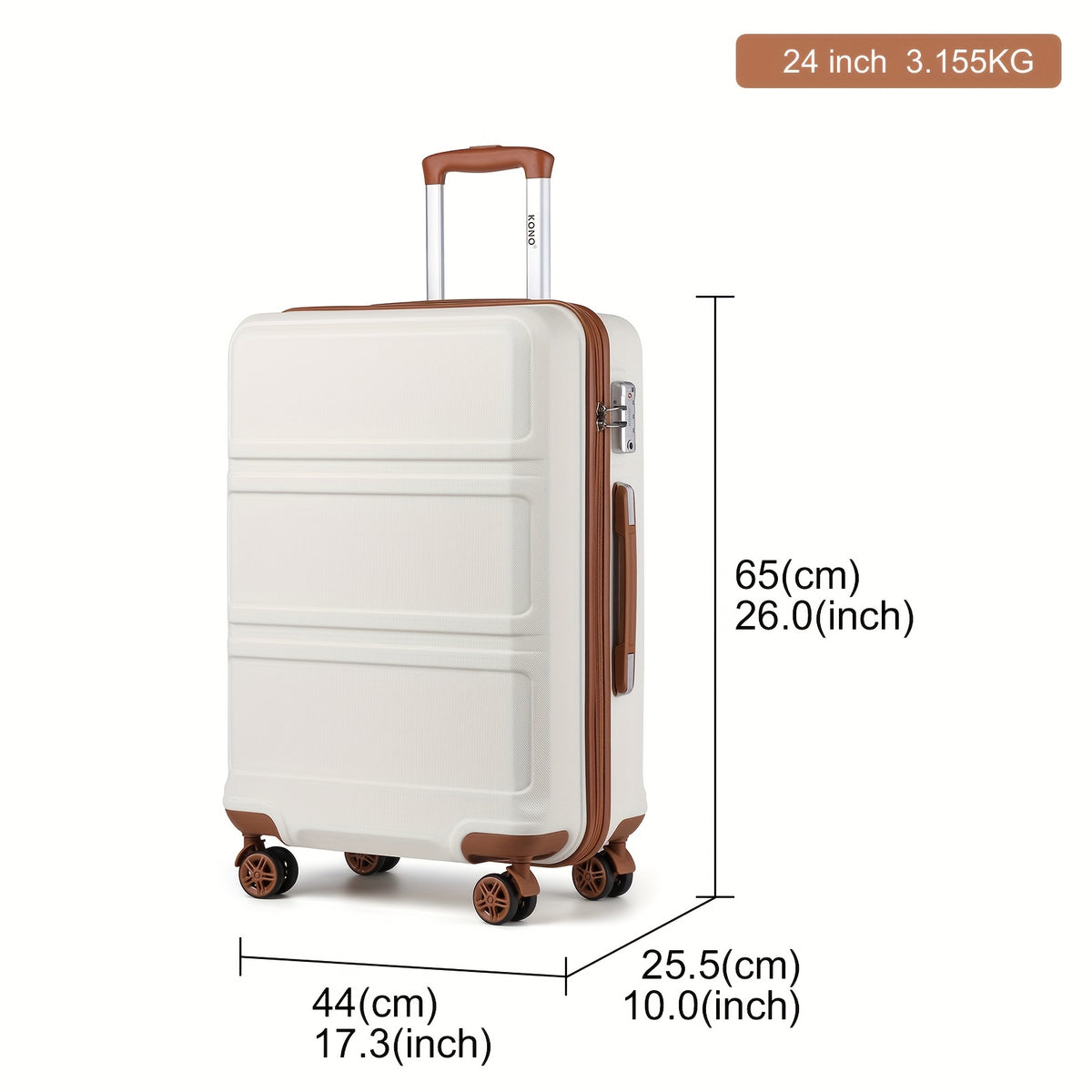 Valise de voyage, à 4 roues pour quotidien – vue détaillée 23