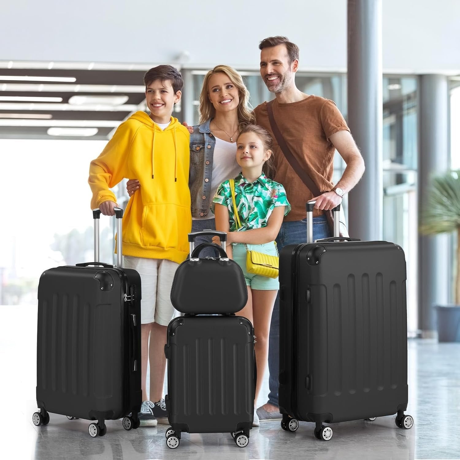 Valise de voyage, à 4 roues pour quotidien et loisirs – vue détaillée 7