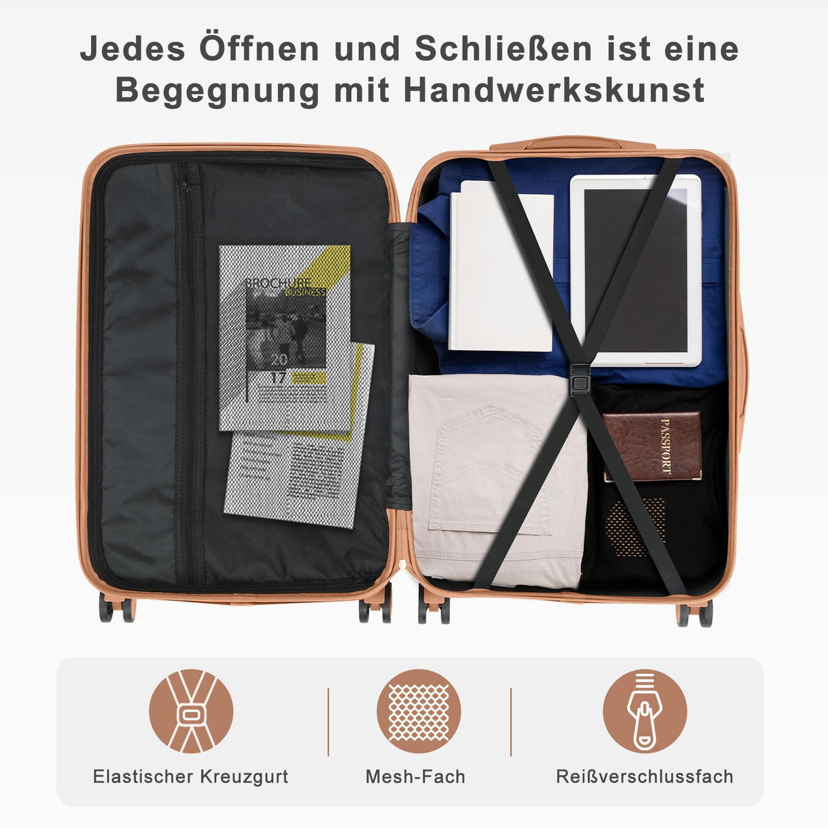 Valise de voyage, aluminium pour quotidien et loisirs – vue détaillée 4