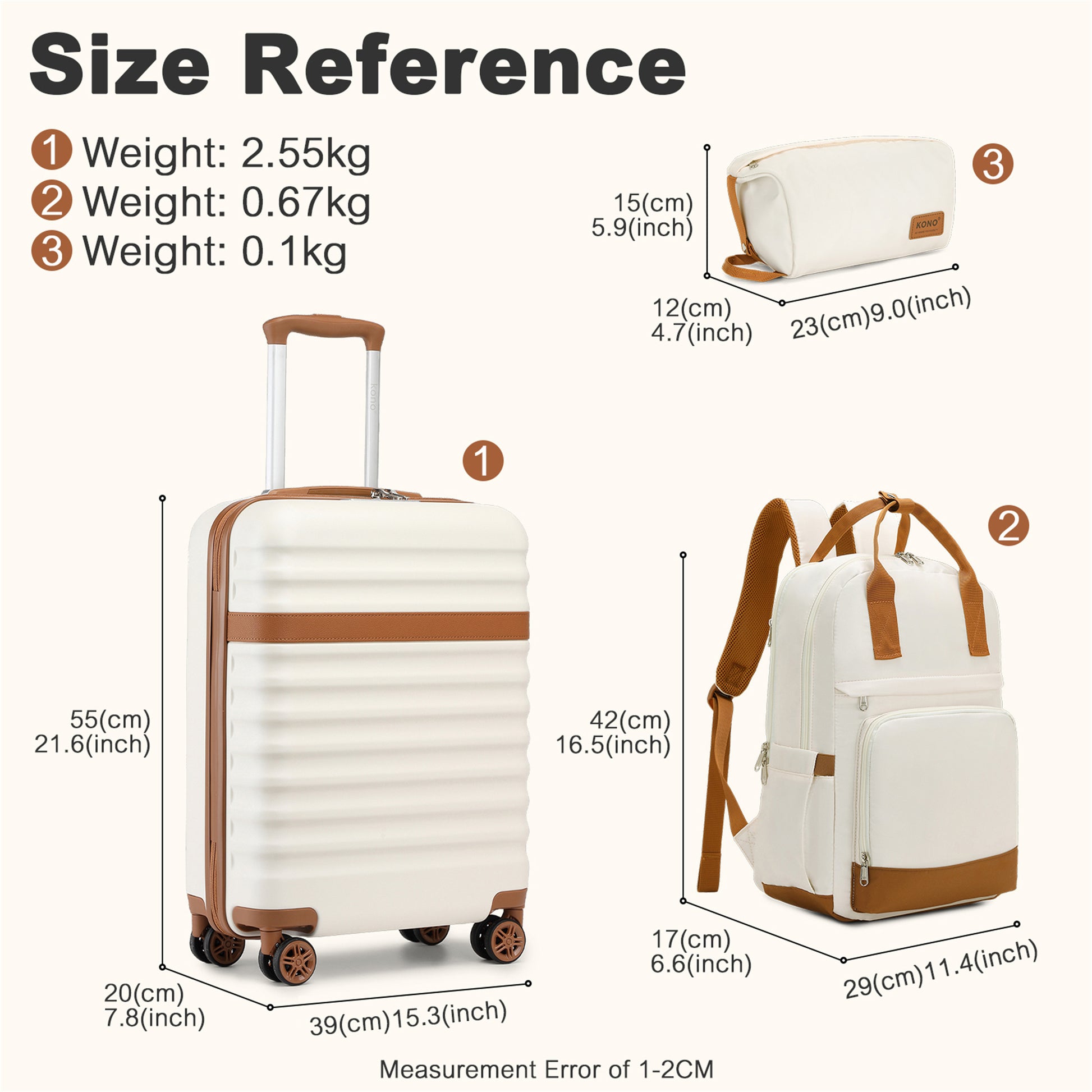 Valise de voyage, avec serrure TSA pour loisirs et quotidien – vue détaillée 2