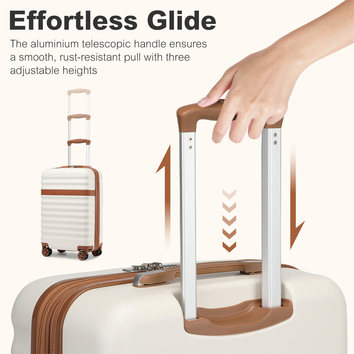 Valise de voyage, avec serrure TSA pour loisirs et quotidien – vue détaillée 5