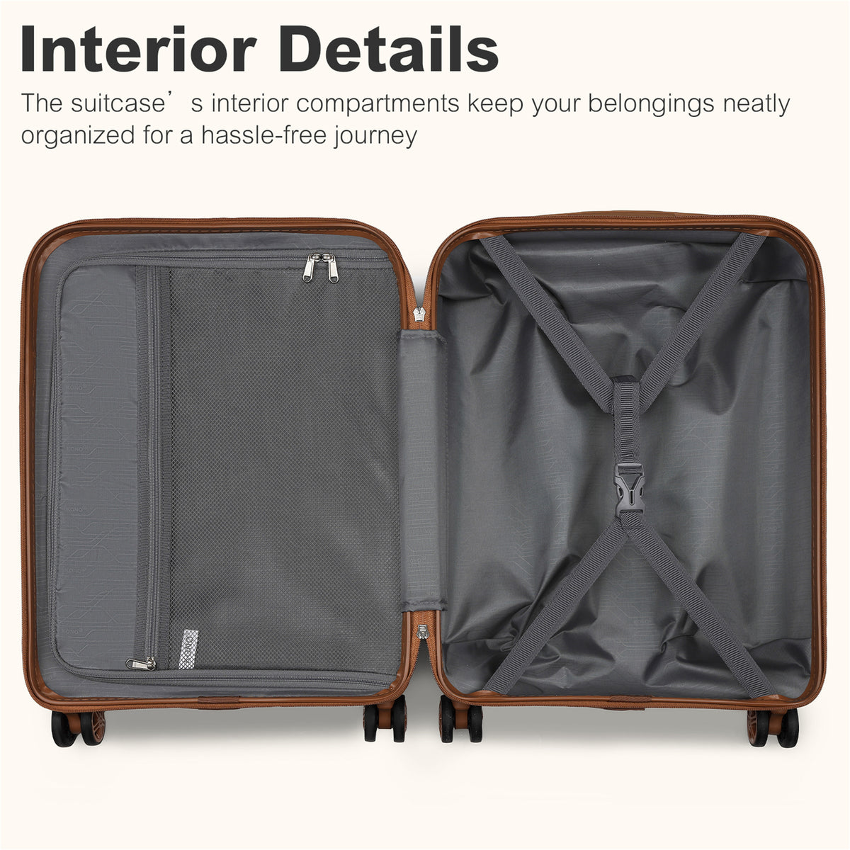 Valise de voyage, avec serrure TSA pour loisirs et quotidien – vue détaillée 8