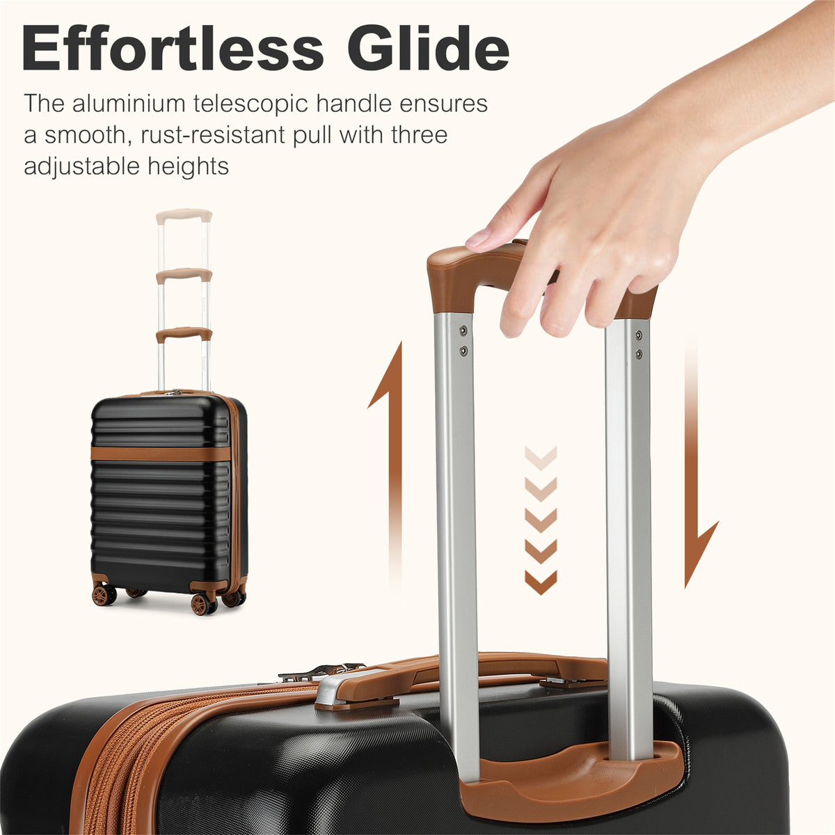 Valise de voyage, avec serrure TSA pour loisirs et quotidien – vue détaillée 13