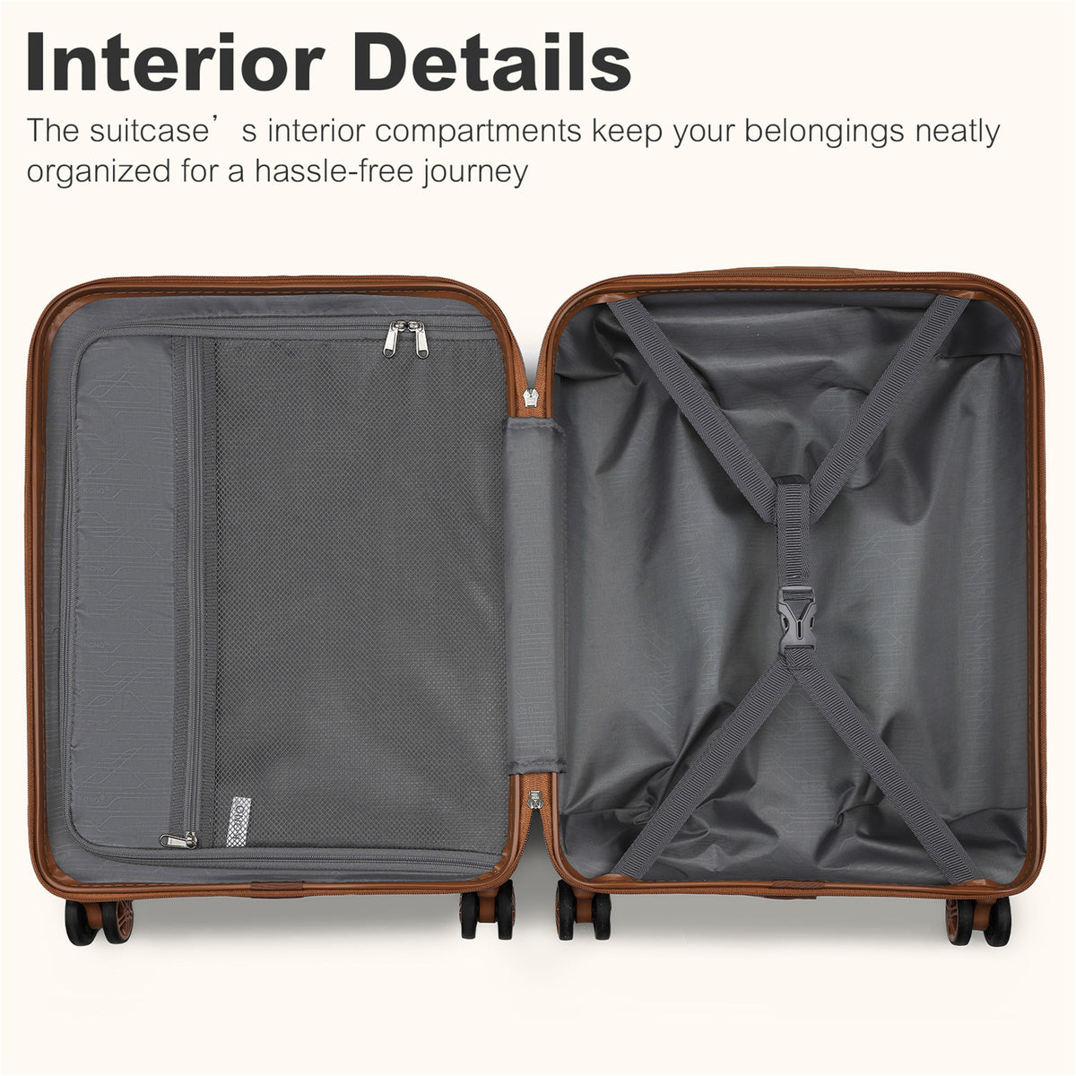Valise de voyage, avec serrure TSA pour loisirs et quotidien – vue détaillée 17