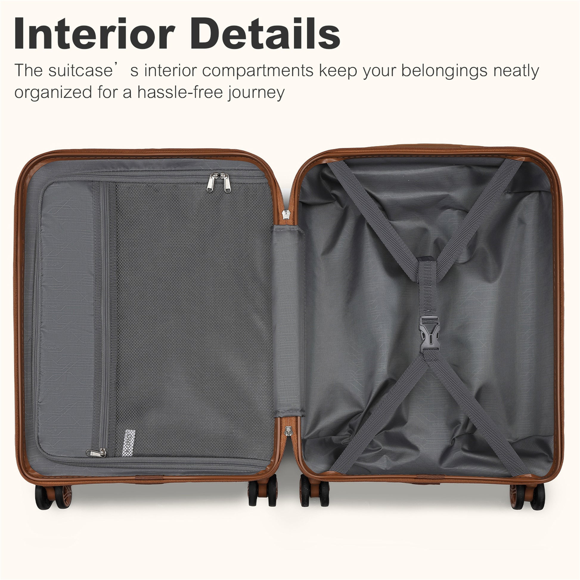 Valise de voyage, avec serrure TSA pour loisirs et quotidien – vue détaillée 17