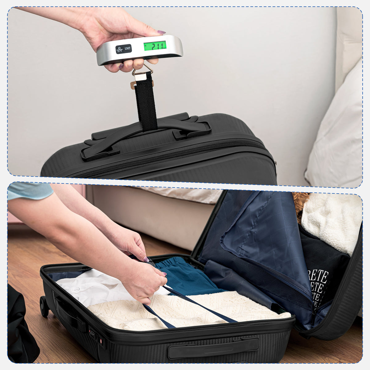 Valise de voyage, avec serrure TSA pour quotidien – vue détaillée 6
