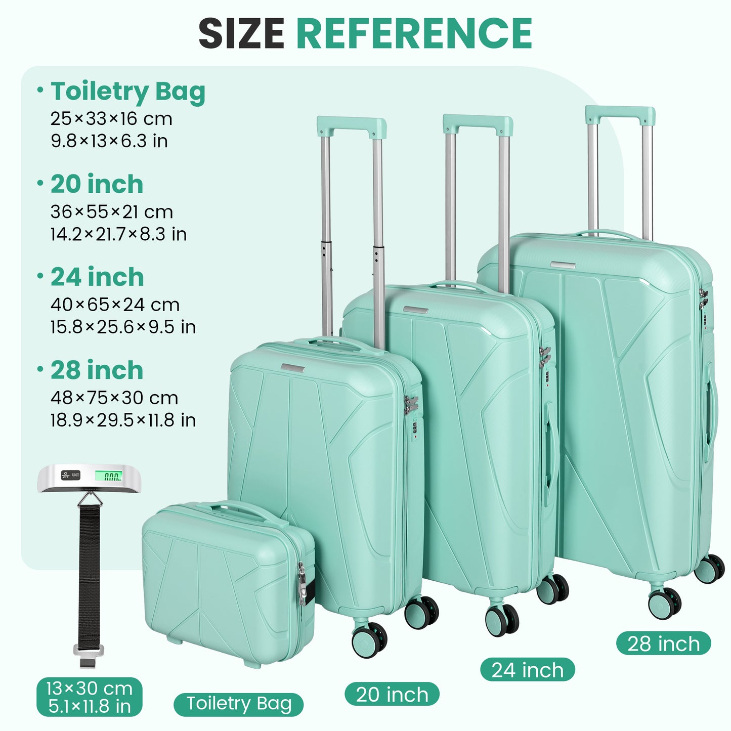 Valise de voyage, avec serrure TSA pour quotidien – vue détaillée 15