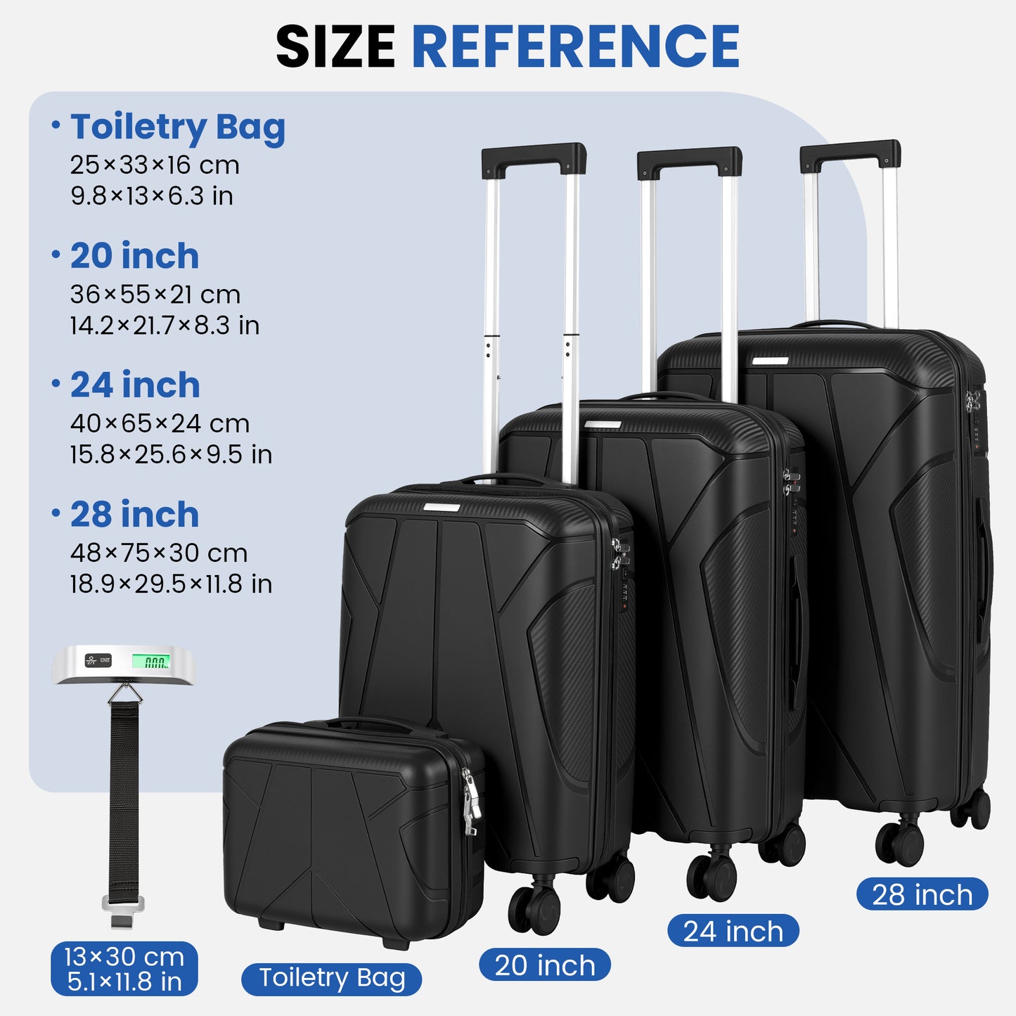 Valise de voyage, avec serrure TSA pour quotidien – vue détaillée 28