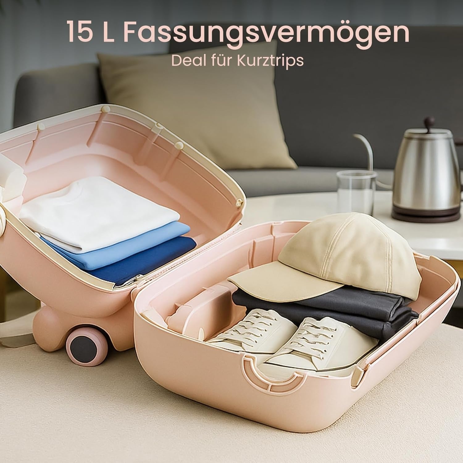 Valise de voyage, bleu pour quotidien et loisirs – vue détaillée 14
